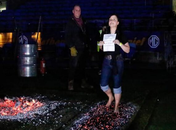 Firewalk for Tŷ Hafan Children’s Hospice