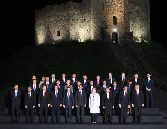 NATO Summit Dinner 2014