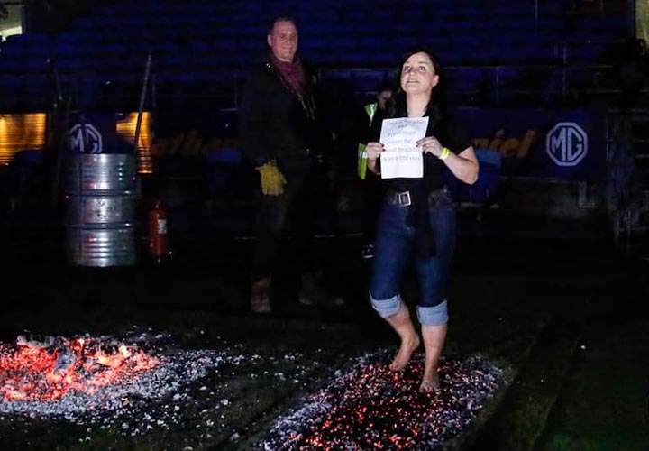 Firewalk for Tŷ Hafan Children’s Hospice