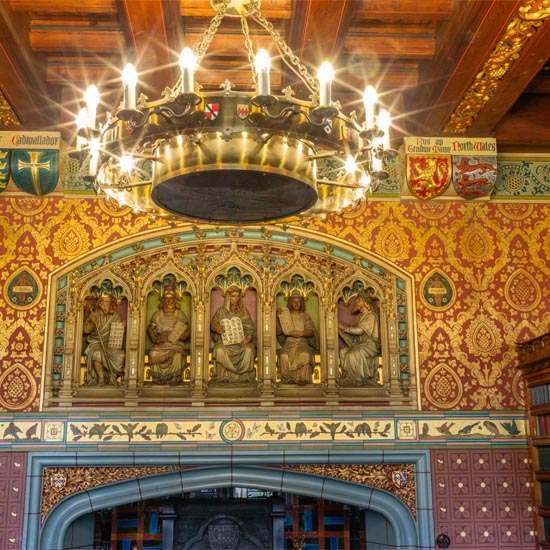 Explore Cardiff Castle Interiors